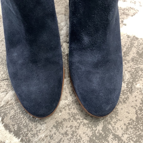 Jack Rogers Navy Blue Suede Booties size 9.5 - Picture 11 of 16